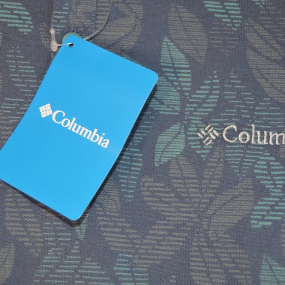 COLUMBIA SIZE L Men's Broadleaf Canopy™ Polo - Picture 4 of 9